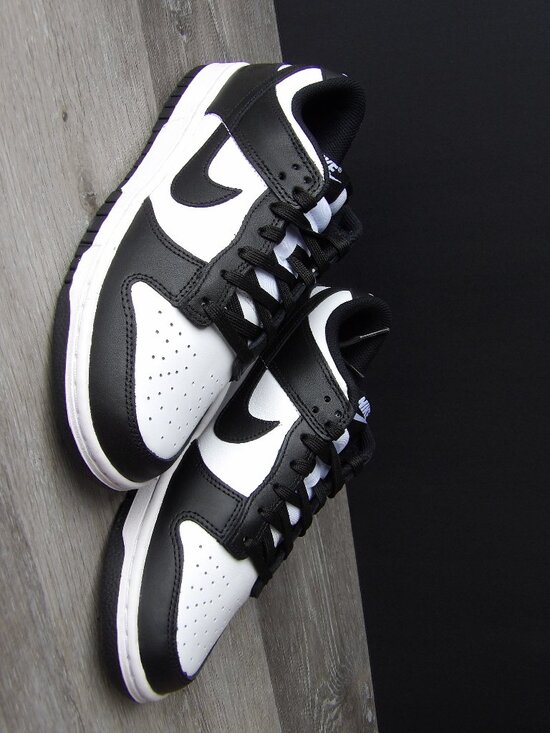 Nike Shoes - Size 8 - Nike Dunk Low Black White W (PANDA)